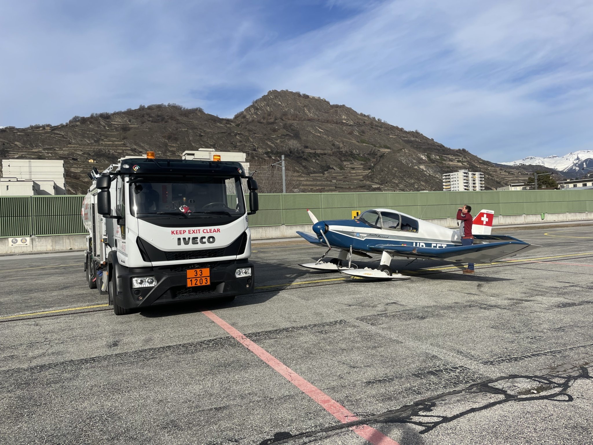 Tank-Stop in Sion