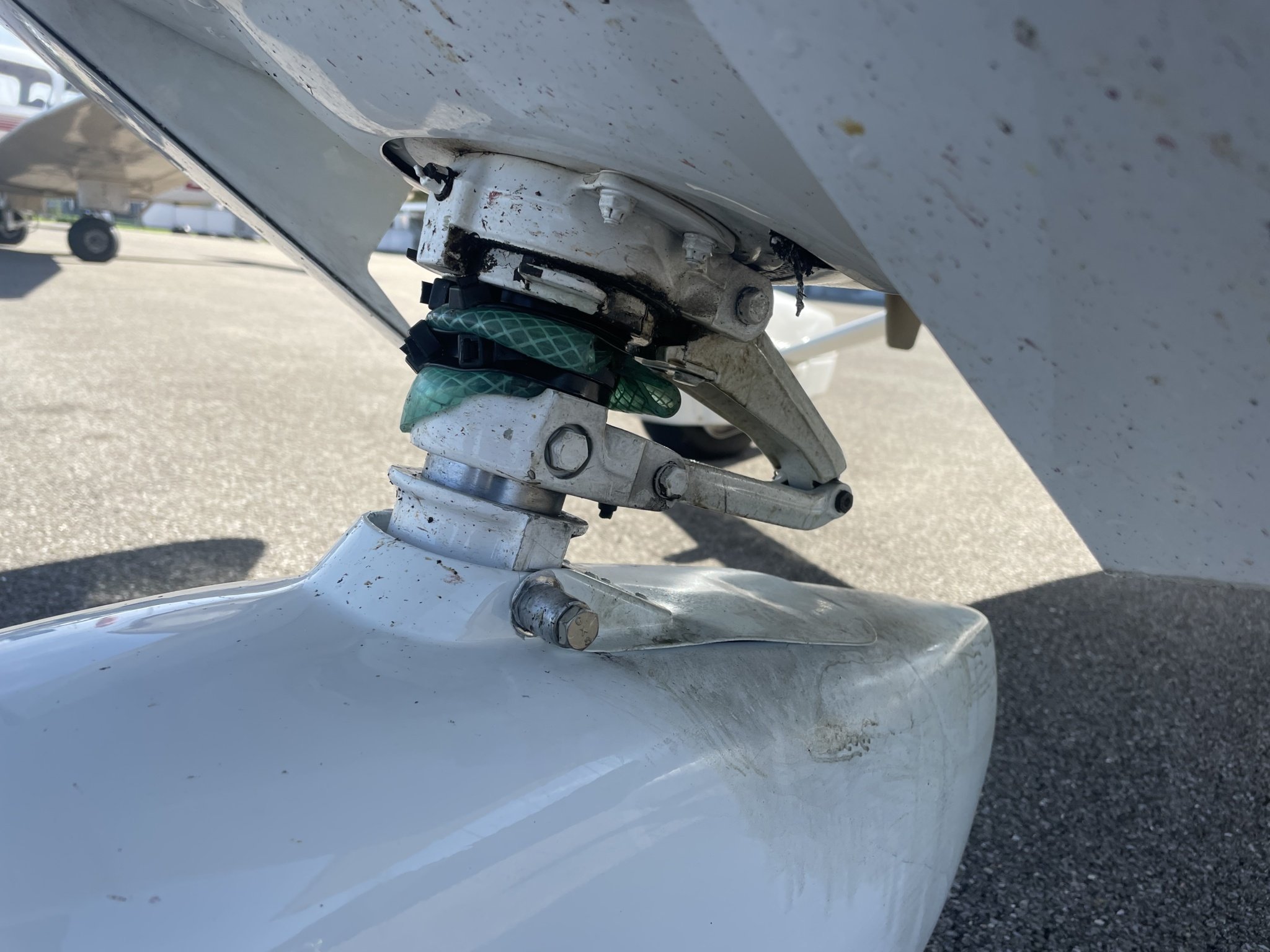 crushed improvised damper