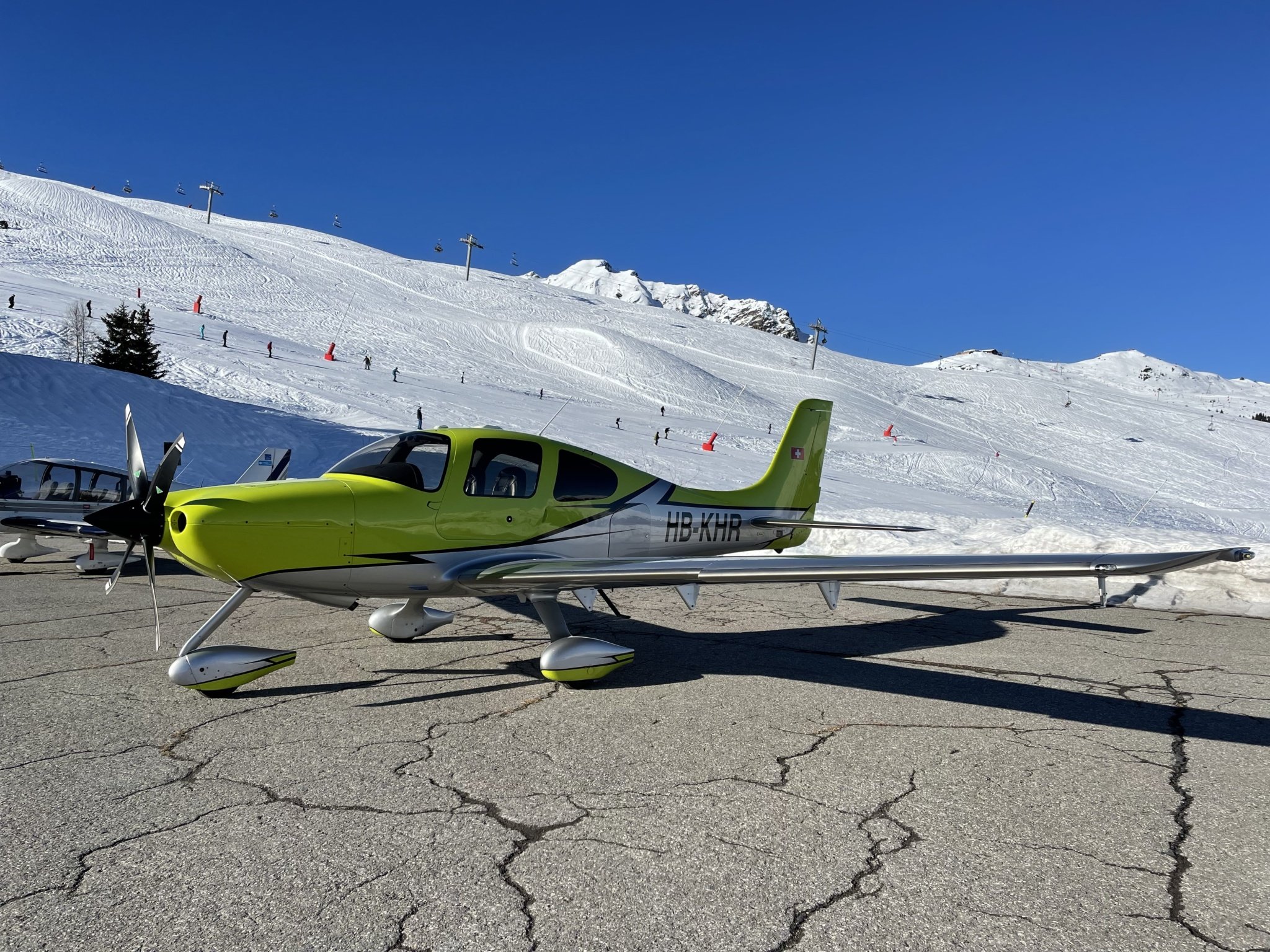 Einführung Altiport Courchevel auf Cirrus SR22TN